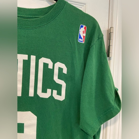 Adidas Boston Celtics Youth L Rajon Rondo #9 Cotton Graphic Print Tee Shirt - Picture 3 of 11